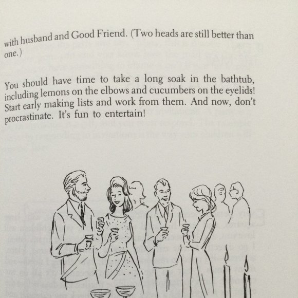 ENTERTAINING  COOKBOOK  1983 Signed Creative Guide to Brunch Lunch Teas &Parties - Picture 9 of 12